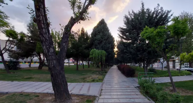 احداث پارک بیات با مساحت ۱۱۵۰ متر مربع